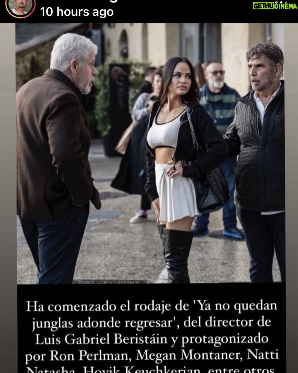 Ron Perlman Instagram - Time. Time is fleeting. Pictured here alongside @nattinatasha in Northern Spain playing an old man in a movie for my dear friend @beristaindga. It was only a minute ago when I’d be on a set and someone would say “hey kid”. The thing is, I’ve never felt more alive. Time is, however, fleeting. Sinatra used to say, “live every minute like it’s your last, and one day you will be right.” Racing. With time.
