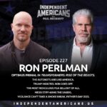 Ron Perlman Instagram - A conversation about vigilance, patriotism, the American Way, and oh yeah, Transformers. Link in bio. @paulrieckhoff @independentamericansus