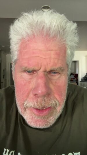 Ron Perlman Instagram - Strike three