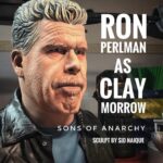 Ron Perlman Instagram - Repost from @soamayanaddicts • Unbelievable!! #SOA #SutterArt #SOAFX #SonsOfAnarchy #ClayMorrow Repost from @grafit • Had some free hours today to paint this awesome sculpt by @sidnaique Please welcome Ron Perlman as Clay Morrow from Sons of Anarchy. Printed on the @mypeopoly Phenom #sonsofanarchy #3dprint @sutterink @perlmutations