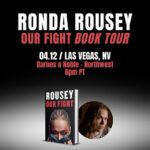 Ronda Rousey Instagram - Las Vegas!! Reminder that there will be a signing/meet&greet this Friday 4/12 @barnesandnoble - Northwest 6pm PT! Come out and say hi!! Event link in my Instagram story, see you there ☺️