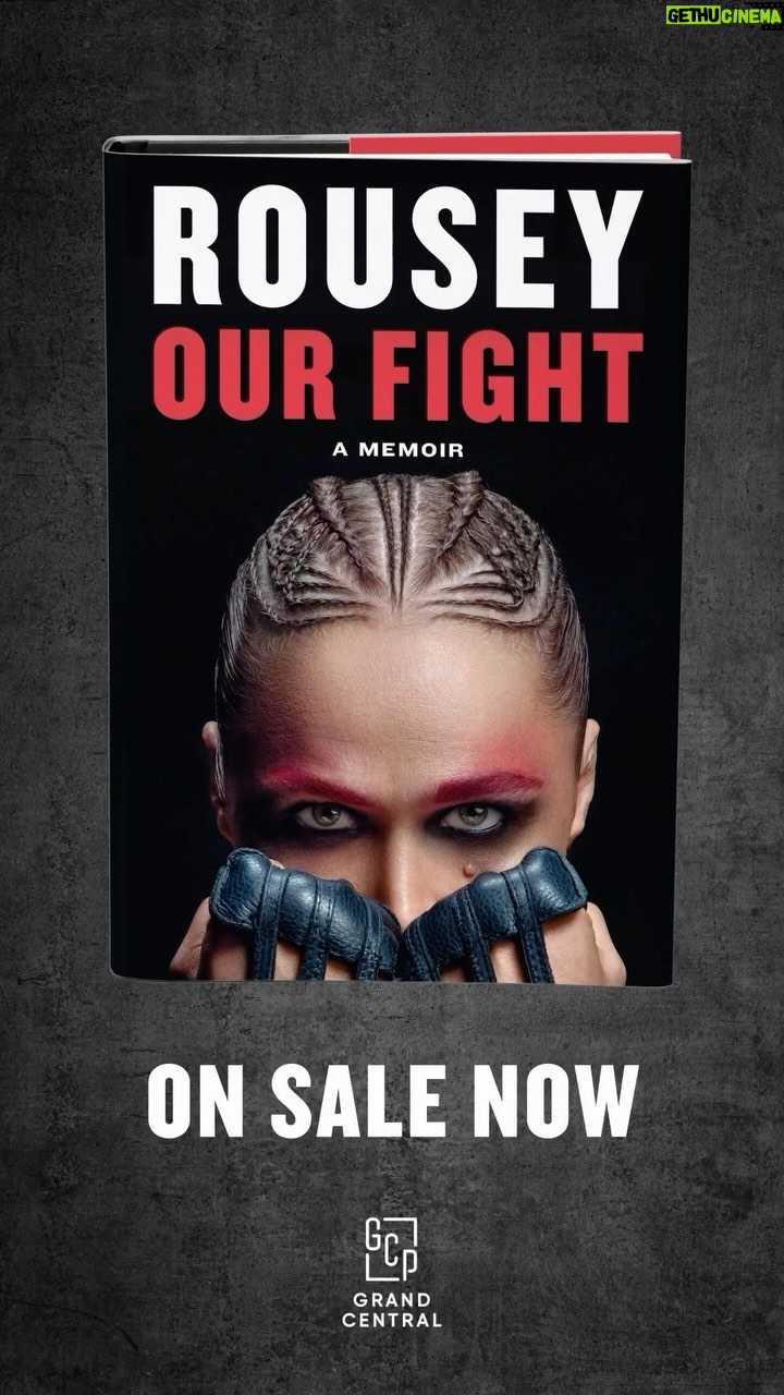 Ronda Rousey Instagram - OUR FIGHT out now! Grab your copy 📚📚 If you’re coming to the @barnesandnoble book signing today, I’ll see you there! Link to grab your copy in my bio #OURFIGHT