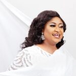 Ronke Oshodi Oke Instagram - Our life is a gift from the Creator. Thank you Lord for another great chance to make a difference. Happy birthday to me 🎊 . . . Photography: @tosin.akinyemiju Make up: @l.a.brittomua Dress: @styleby_felicia Hair Stylist: @crowniesexquisite Wig: @hairport.ng