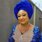 Ronke Oshodi Oke Instagram - Out for the 50th birthday of my dear brother @kunleafod. Which is your favorite slide ? Jewelry: @oriadegold_jewelry Makeup 💄@fadebeauty_glam #KunleAfodAt50