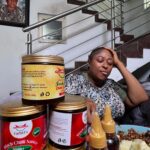 Ronke Oshodi Oke Instagram - You all can see my Mouth 🤤 Meet @farhms_chillisauce by FarhM’s Foods and Sauce Global Limited! Our Shitto Sauce and Chilli Oil are loved by all ages and perfect for any dish. Order at our Abuja outlet, or we deliver nationwide and worldwide. For orders or distributorship, contact us on social media or call/message us at 08097952067 or 07062028964. FarhM’s... A Sauce for every Season!