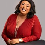 Ronke Oshodi Oke Instagram - To my wonderful fans,friends and family. I can’t see you but I miss you and love you. Keep staying safe. Sending a big virtual hug. #Betterdaysahead #Thistooshallpass Photography: @tosin.akinyemiju Make up: @deoladacosta Hairstylist: @crowniesexquisite Dress : @dabigline Shoes and bags: @bags_warehouse1