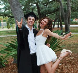 Ronni Hawk Instagram - My little brother graduated college today with two degrees🥹 Beyond proud of who he has become throughout this chapter of his life and of this accomplishment🍾 #usf #gobulls