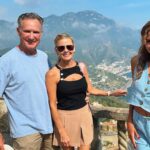 Ronni Hawk Instagram – Amalfi🩵 So grateful I got to see my parents while in Italy!