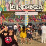 Roop Durgapal Instagram - Was totally posing, but it turned out to be candid as I spotted my dear friend ❤️.. @lollaindia @lollapalooza was fun 🤩 . . #lollapalooza2024 #musicfestival #RoopDurgapal