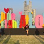 Roop Durgapal Instagram - Was totally posing, but it turned out to be candid as I spotted my dear friend ❤️.. @lollaindia @lollapalooza was fun 🤩 . . #lollapalooza2024 #musicfestival #RoopDurgapal