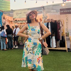 Roop Durgapal Instagram - As we say Hello May , let’s see what all happened in April !!
1. Going berserk at Li’l flea over food this time 😋 
2. Some post audition self love & also the happy realisation that my eyes definitely love kajal & eyeliner & mascara ! All of them !!!
3. Being a selenophile, full moon coming straight to my balcony after ages..was an absolutely delight 
4. Amongst the many firsts that I’m having in 2024, making home made mango pickle was the most delectable one ! Trust me this is the tastiest mango pickle I have ever had 😋
5. In another first, I sang my first Bhajan at The Yoga Institute, a place where I feel the calmest🧘‍♀️ 
6. A quote from a very interesting book that I finally finished after having it for several months - “we can choose choices but not outcomes.. “ kind of stuck with me ..

That was all for April so now let’s say 
💝 HAPPY MAY 💝