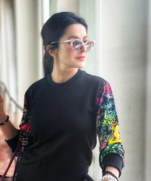 Roop Durgapal Instagram - Fly me to the moon 🌙 
.
.
Wearing @athenalifestyle.in 
.
.
#roopdurgapal