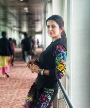 Roop Durgapal Instagram - Fly me to the moon 🌙 
.
.
Wearing @athenalifestyle.in 
.
.
#roopdurgapal