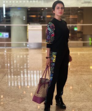 Roop Durgapal Instagram - Fly me to the moon 🌙 
.
.
Wearing @athenalifestyle.in 
.
.
#roopdurgapal
