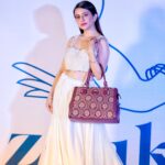 Roop Durgapal Instagram - It was an honour to walk the ramp at the 2nd Edition of Zouk’s Proudly Indian Fashion show at @holidayinnmumbai wearing this stunning piece by @rajkumari_by_richahaware 💖 From flaunting their gorgeous designs to showcasing the latest Zouk bags and footwear, it was a fashion dream come true🪷✨ Outfit: @rajkumari_by_richahaware Location: @holidayinnmumbai #ZouksProudlyIndianFashionShow #ZoukPIFS #ZoukPIFS2024 #ZoukPIFS #Rajkumaribyrichahaware #apparel #designer #ProudlyIndian #ZoukBags #crueltyfree #vegan #handcrafted #authenticallyyou #indian #emotion #handcraftedwithlove #UnapologeticallyIndia #fashionshow #fashion #Trendingspot #RoopDurgapal