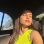Roop Durgapal Instagram - Just some unfiltered tips to pass time while being stuck in traffic 😝 . . . . #sunkissed #carfie #selfie #roopdurgapal