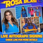 Rosa Blasi Instagram - I’m doing a live autograph signing with @streamily.live at 10am PST changed to JUNE 29th! Direct link is Streamily.com/rosablasi Many of my beloved cast mates are joining as well and the energy around this event is electric ⚡️…see what I did there?