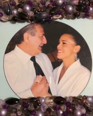 Rosa Blasi Instagram - Today, just 10 days short of his 88th birthday my dad lost his battle with Covid-19. Of course I am sad, but I am truly more grateful than anything! And not surprised he died on Christmas Eve because like my sister reminded me “he really liked attention” 😂❤️. He was effusive about expressing his love for his family (and his obsession with my mother over their 49 year marriage). Nothing was left unsaid. He was as passionate as he was funny as he was proud. And he was always, always, always there. To support. And try and give you his food. And to encourage. But mostly to Love. I am who I am because I never heard the words “you can’t” or “you might fail” from my dad. And so it simply never occurred to me. He and my mom drove me to endless auditions, rehearsals, voice lessons like a cab service throughout my first 21 years living in Chicago. They were both there commited to endlessly supporting me. Stupidly generous with their time and concern. Everyone who met him loved him and would ask about him years after meeting him. He was ‘that guy’. And he set the bar HIGH; As an immigrant who became an American citizen, who taught himself English, a proud Army veteran, Fulbright scholar, who earned a PhD in English and became a college professor  for over 40 years, 3rd degree black belt, who spoke 8 languages fluently, Eagle Scout leader, and finally published author this year....when he said to me “You can do ANYTHING” I believed him. I visited him in the hospital (total God shot) this past weekend and they let me in the room because he had had Covid since Thanksgiving week. He held one of my hands and one of my moms hands and actually said through an oxygen mask “Now that’s some Strong Medicine” while he chuckled.  So take after my dad Rocco Blasi... tell people how you feel about them when you can. Leave nothing left unsaid. Love hard. Make memories. And never lose your sense of humor. In lieu of flowers please send a series regular television contract, a horse, and maybe a mini facelift? RIP daddy ❤️