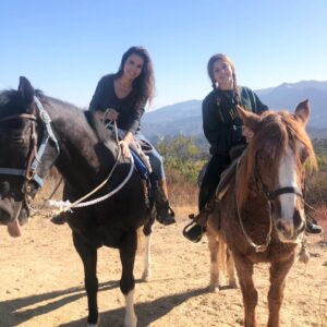 Rosa Blasi Instagram - Money can’t buy you happiness...but a CLOSE second is cantering on a rented horse. Nothing makes me smile harder.