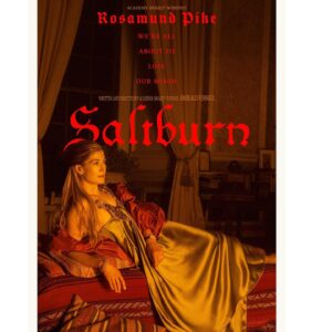 Rosamund Pike Instagram - I honestly lost my mind this morning. Thank you @goldenglobes for the nomination for @saltburnfilm . Elspeth LOVED being in LA back in the day. The late 90s/early 2000s before phones had cameras were SO fun.