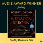 Rosamund Pike Instagram - The feeling of finding out my narration of “The Dragon Reborn” won the Audie in the Fantasy category this year !!! To play Moiraine AND narrate the book series is an honour and an adventure. “You can watch the sea and still be caught out by the tide.” Thank you @macmillan.audio and the voting committee at the Audies!! #wheeloftime #moirainesedai #audiobooks #fantasy