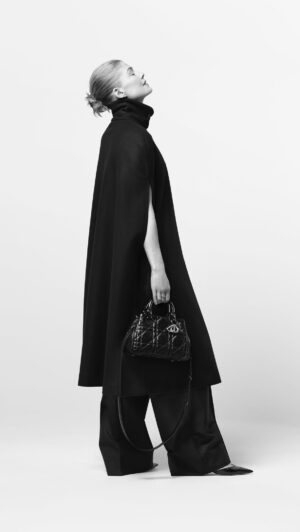 Rosamund Pike Instagram - The fifth woman in our special series, actress @MsPike reveals the timeless, graceful beauty of the #DiorLady9522 by @MariaGraziaChiuri. A contemporary rethinking of the architecture and codes of the iconic #LadyDior, this new bag - available in three sizes in black or latte - was conceived to intuitively respond to the needs and desires of today's women. Stay tuned as the actress talks empowerment, energy and elegance.
© @BrigitteLacombe