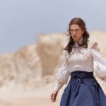 Rosamund Pike Instagram – Some love for the incredible privilege of playing Moiraine Damodred in @thewheeloftime . @rafejudkins changed the arc of Moiraine’s journey in the novels to explore the humanity underneath the Aes Sedai. What happens when someone with a cause for which they are prepared to die loses their greatest weapon in the fight? In this case : access to the One Power. We see through Season 2 Moiraine’s vulnerability, her pride, her refusal to trust. We also see the extent of her bravery. Episode 8 of Season 2 explores the feeling when accesss to the power is restored, and we see the intoxicating rush of channelling again; we also see an apology made to the person who withstood every attempt to push them away, and selflessly worked to solve the mystery @danielhenney as #lanmandragoran . @sharon_gilham_costume_design came up with a stunning final outfit for Moiraine, with a beautiful nod to the shoulders of her iconic bolero in Season 1, this time worked in lace on a beautiful blouse by @karenbob73 . This costume gave me the fluidity of movement I needed for this final epic channelling moment, and felt pure Aes Sedai.  Everything Moiraine has is pushed to the limit in her fight to stop the Dragon being shielded by the Seanchan Army and turned to the dark
. “I see my death in every day, as you do. How could I not with the task we have followed these years? Now with everything coming to a head, I must see it as even more possible. “