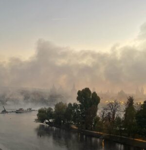 Rosamund Pike Instagram - Heartbroken for Prague.