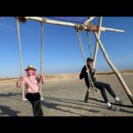 Rosamund Pike Instagram - Did I mention how happy these two kids are about @thewheeloftime being picked up for a third season? Henney and Pike, Dakhla 2022 #offdutywarder #offdutyaessedai