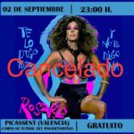 Rosario Flores Instagram - Con mucha pena no podré estar con vosotros por la previsión meteorológica en Picassent, espero volver muy pronto para daros todo lo que esperáis de mi!!!! #telodigotodoynotedigoná #rosarioflores #picassent