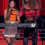 Rosario Flores Instagram - 🎶 Piensas que no te puede gustar más una canción y de repente... esto. ✨ ¡@rosarioficial y Kyra son dos monstruas! 😍 #LaVozKids