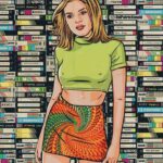 Rose McGowan Instagram - Scream appreciation post: Tatum was a special character to play. Working with Wes Craven to bring her to life was a gift. Though Tatum died on film, through art she lives forever. Do you love Tatum too? 🖼️ by @obipatrickenobi #Scream