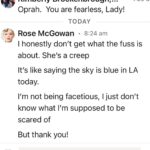 Rose McGowan Instagram - Thank you for your support! #Deprogramming