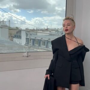 Rose McGowan Instagram - One of my fave collabs ever ✨🗡️ @nylonfrance Journalist: @elisabetatudor
Photographer: @helenetchen
Stylist: @nicolasdureau
Videographer: @brynneweaver 
Hair & Makeup Artist: @rika_bitton w/ products from @VIOLETTE_FR 
Line Producer: @helenkimamiri
Photo Assistants: @Quentin__far & @juliagrandperretmotin 
Styling Assistant: @theosauss
Production Coordinator: @freasonn