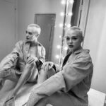 Rose McGowan Instagram - Mirror in the bathroom please don’t speak the door is locked just you and me.