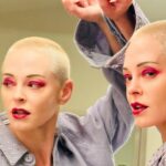 Rose McGowan Instagram - Mirror in the bathroom please don’t speak the door is locked just you and me.