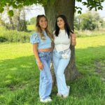 Rosie McClelland Instagram - Love you @therealsophiagrace 🩵 Watch our full Vlog on YouTube now (link in bio) #sophiagraceandrosie #youtubeoriginals