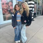 Rosie McClelland Instagram - Had the best day with you @emilydobson miss you already 💕 Check out our TikTok (link in bio) #bff #la #bestie