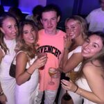 Rosie McClelland Instagram - White Outfit Party 🤍 Watch full YouTube video now (link in bio) #party