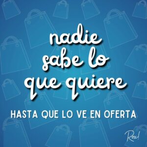 Roxana Castellanos Instagram - ¿Y ustedes qué ofertón están esperando? Los leo 👀 #Frases #ofertas #frasedeldia