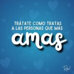 Roxana Castellanos Instagram - Trátate como tratas a las personas que más amas 💞 #frase #frasesinspiradoras #picoftheday #love