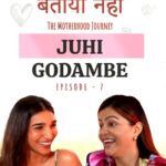 Rubina Dilaik Instagram - “Motherhood has a very humanizing effect. Everything gets reduced to essentials.” Welcome back to the 7th episode of Kisine Bataya Nahi: The Motherhood Journey! Joining us today is the proficient Fashion Icon & Creator, an Entrepreneur and a new mom, excited to have Juhi Godamne. We had an insightful conversation filled with personal experiences, tips, and heartfelt discussions on the compromises and joys of balancing motherhood with a busy lifestyle. Check out the whole video on my YouTube channel (link in Bio)🫶