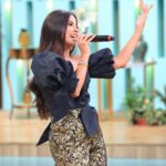 Ruby Instagram - استنونى الخميس الى جاى الساعة ٩ مع الجميلة مني الشاذلي عملتلكم حفلة يارب تعجبكم 😀❤️ ‏Styled by: @lobna82 #معكم_منى_الشاذلى #روبى #ruby @monaelshazly.official @cbcegypt