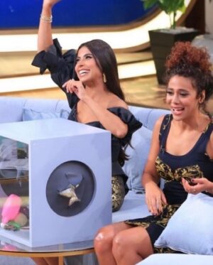 Ruby Instagram - استنونى الخميس الى جاى الساعة ٩ مع الجميلة مني الشاذلي عملتلكم حفلة يارب تعجبكم 😀❤️ 

‏Styled by: @lobna82 
#معكم_منى_الشاذلى #روبى #ruby @monaelshazly.official @cbcegypt
