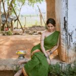 Ruhani Sharma Instagram - Wishing you all a joyful Sankranthi filled with the sweetness of tradition, the warmth of family, and the abundance of prosperity ♥️ . . . . . 📸 @shaktismaran Mua @makeuphairbyrahul Styling @__.gunjan.__
