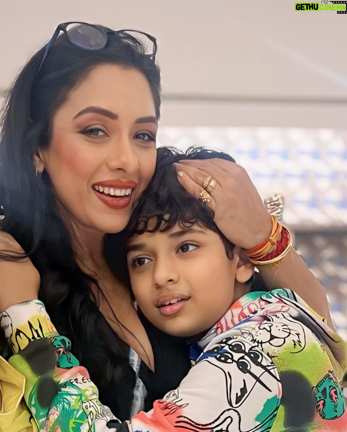 Rupali Ganguly Instagram - My SonShine🌞♥️🧿🧿🧿 Mere bete ke bestie ke bday ka photo dump 😍 #happybirthday #photodump #instagood #rupaliganguly #grateful #rudranshverma #jaimatafi #jaimahakal🙏🕉 Styled by @hitendrakapopara Outfit by @urbanestaa Styling team @nidhi_harsora21