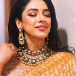 Rupali Ganguly Instagram – My Life colours …Yellow and Gold 💛⭐️💫
Baisakhi di lakh lakh vadaiyaan 💕💃

#sareelove #instagood #happiness #candidphotography #rupaliganguly #anupamaa #jaimatadi #jaimahakal🙏🕉 
Love this Jewellery @chhedajewellers 
Outfit:- @studiobagechaa 
@_vaishnavii.3011 
Styled by @hitendrakapopara 

Ring:- @rubans.in

HMU @stylistsony @shivkumar2655 
Thanks @bhosalelatika @nitishsingh291