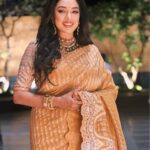 Rupali Ganguly Instagram – My Life colours …Yellow and Gold 💛⭐️💫
Baisakhi di lakh lakh vadaiyaan 💕💃

#sareelove #instagood #happiness #candidphotography #rupaliganguly #anupamaa #jaimatadi #jaimahakal🙏🕉 
Love this Jewellery @chhedajewellers 
Outfit:- @studiobagechaa 
@_vaishnavii.3011 
Styled by @hitendrakapopara 

Ring:- @rubans.in

HMU @stylistsony @shivkumar2655 
Thanks @bhosalelatika @nitishsingh291