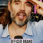Russell Brand Instagram - I wouldn’t make a good police officer😅👮‍♂️🚓 In case you ever wondered what we get up to AFTER the show with my community👀 🔗👉Link in my bio to become an Awakened Wonder #comedy #news