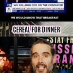 Russell Brand Instagram - HOW TO get your family through the cost of living CRISIS #economy #kellogs #news